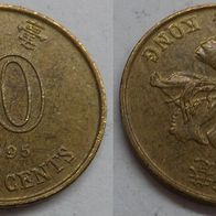 Hong Kong 10 Cents 1995 ## Li9