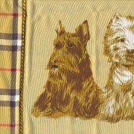 Scotch Terrier und Westi  Schal, neu