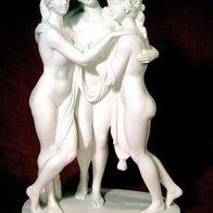 Alabastar Figur "Die 3 Grazien" Venus Aphrodite -
