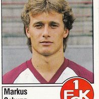 Panini Fussball 1987 Markus Schupp 1. FC Kaiserslautern Bild Nr 175