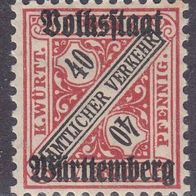 Württemberg  268 * * #035421