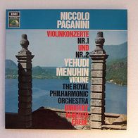 Yehudi Menuhin - Niccolo Paganini Violinkonzerte Nr. 1 & 2, LP- EMI Electrola