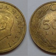 Türkei 500 Lira 1989 ## Kof
