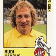 Panini Fussball 1989 Rudi Kargus 1. FC Köln Bild Nr 168