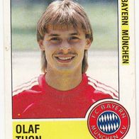 Panini Fussball 1989 Olaf Thon FC Bayern München Bild Nr 246