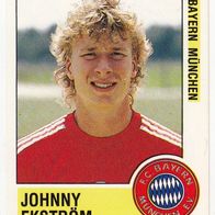 Panini Fussball 1989 Johnny Ekström FC Bayern München Bild Nr 250