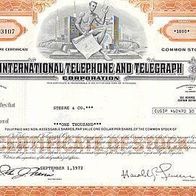 10x ITT International Telephone and Telegraph Domestic Share