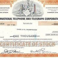 15x ITT International Telephone and Telegraph >100 1973