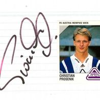 AK Christian Prosenik FK Austria Wien Fischamend Österreich ÖFB TSV 1860 München