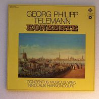 Nikolaus Harnoncourt - Georg Philipp Telemann - Konzerte, LP- Telefunken 1976