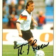 Trading Card Andreas Thom Deutschland DFB 92-93 Bayer Leverkusen Hertha Berlin