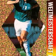 1) Panini Trading Card Stefan Kuntz Deutschland DFB ran WM 1994 Kaiserslautern