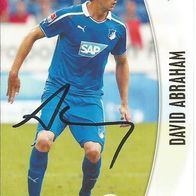 Abraham - TSG Hoffenheim - signierte Match Attax 13/14 - Topps Chrome