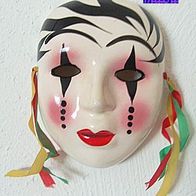 Original chinesische Wandmaske aus Porzellan (1)
