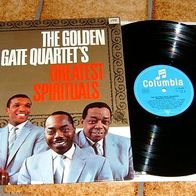 GOLDEN GATE Quartet 12" LP Greatest Spirituals deutsche Columbia