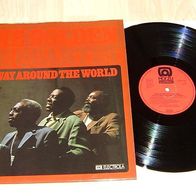 GOLDEN GATE Quartet 12“ LP ON THE WAY AROUND THE WORLD von 1973 deutsche HörZu