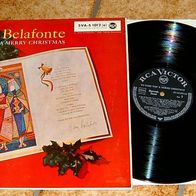 HARRY Belafonte 12" LP TO WISH YOU A MERRY Christmas von 1958 deutsche RCA