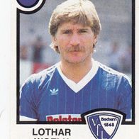 Panini Fussball 1984 Lothar Woelk VFL Bochum Bild 27