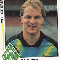 Panini Fussball 1991 Oliver Reck Werder Bremen Nr 22