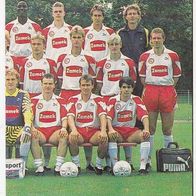Panini Fussball 1991 Teilbild Fortuna Düsseldorf Nr 55