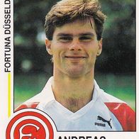 Panini Fussball 1991 Andreas Kaiser Fortuna Düsseldorf Nr 65