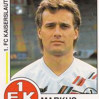Panini Fussball 1991 Markus Schupp 1. FC Kaiserslautern Nr 131