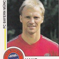 Panini Fussball 1991 Hans Pflügler FC Bayern München Nr 210