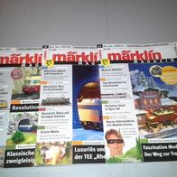3 neuwertige Märklin Magazine