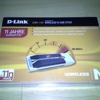 D-Link DWA-140 Wireless N Stick -- NEU