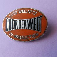 Chor der Welt TV Production große Brosche Abzeichen :