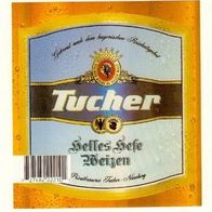 ALT ! Aufkleber der Brauerei Tucher in Nürnberg Bayern