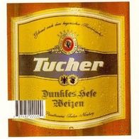 ALT ! Aufkleber der Brauerei Tucher in Nürnberg Bayern
