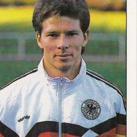 Panini Fussball 1991 Nationalspieler Stefan Reuter Nr 422