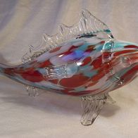 Murano Blumensteck-Glasvase in Fischform * *