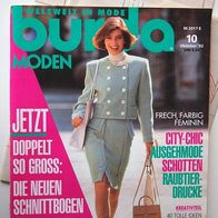 burda Moden 1992-10 M2017E City-Chic Ausgehmode ...