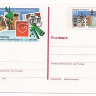 BRD Postkarte Postfrisch * * - 1250 Jahre Bad Hersfeld / Briefmarken-Messe Essen