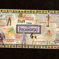 Fremdfiguren / Beipackzettel Nestle / Pocahontas - helle
