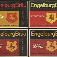 ALT ! Bieretiketten Brauerei Engelburg † 1978 Hohenems BL Vorarlberg Österreich