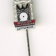 Deutscher Schützenbund Silberf. Anstecknadel Nadel :