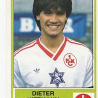 Panini Fussball 1985 Dieter Kitzmann 1. FC Kaiserslautern Bild 179