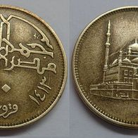 Ägypten 10 Piastres 1992 (Jahr 1413) ## S10