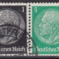 Deutsches Reich W 71 o Zusammendruck #027439