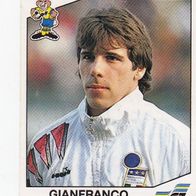 Panini Fussball Euro 1992 Gianfranco Zola Italia Nr 250