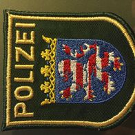 Polizei Hessen Ärmelabzeichen grün
