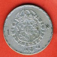 Schweden 1 Krona 1948