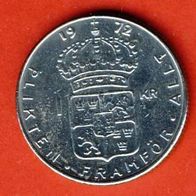 Schweden 1 Krona 1972
