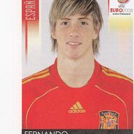 Panini Fußball Euro 2008 Fernando Torres Espana Bild Nr 434