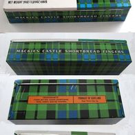 Castle MACKIE´S Shortbread Fingers schöne alte Blechdose ohne BarCode von1974