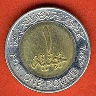 Ägypten 1 Pound 2007