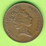 Großbritannien 2 Pence 1988